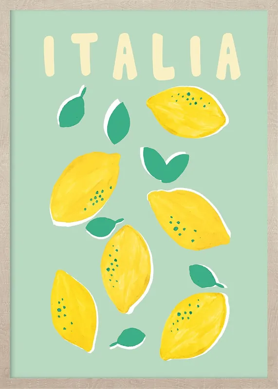 Obraz v rámu 149-585 ITALIAN LEMONS Víkendová Akce