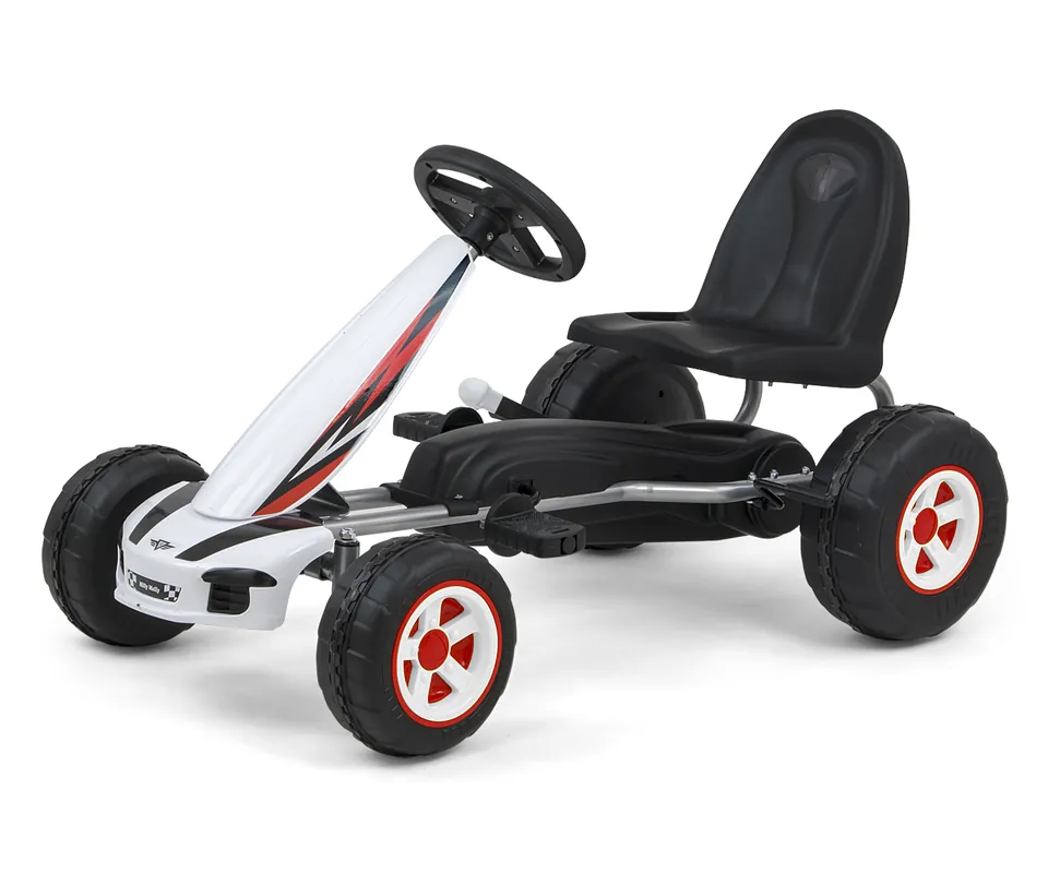 Šlapací motokára Viper bílá Hit Sezóny