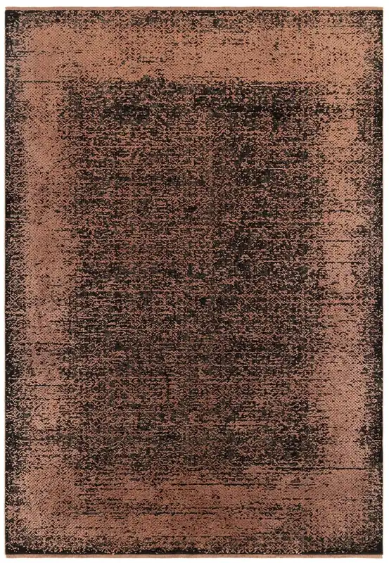 Aktuální Koberec Elodie terracotta / černý