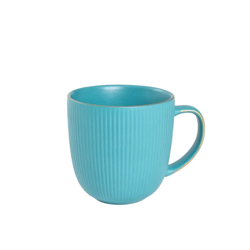Hrnek BAMAKO tyrkysový 730566 350 ml Nízká Cena