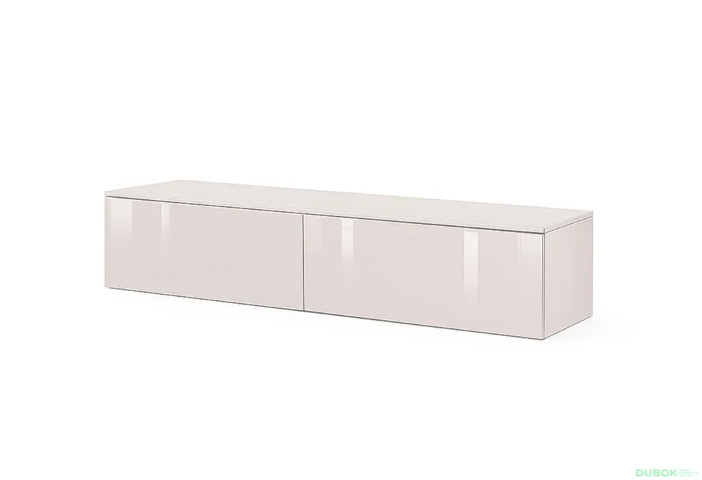 TV stolek 1,75 kašmírový lesk Legs Box Top Prodej