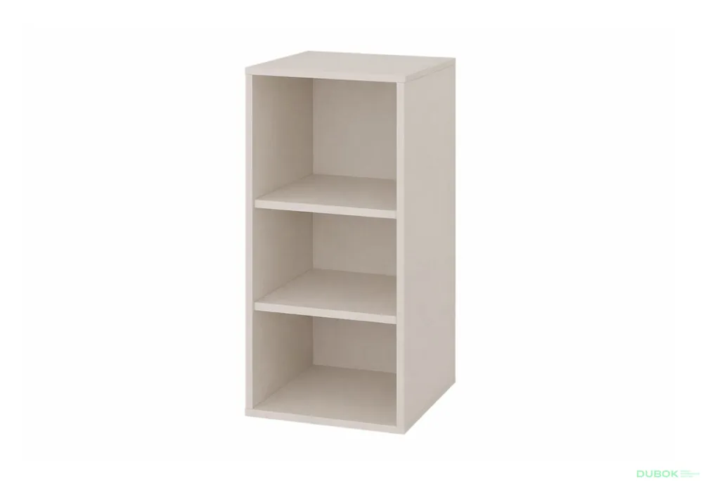 Komoda 1D 40 cm kašmírová / zelený dýmový Space Originální