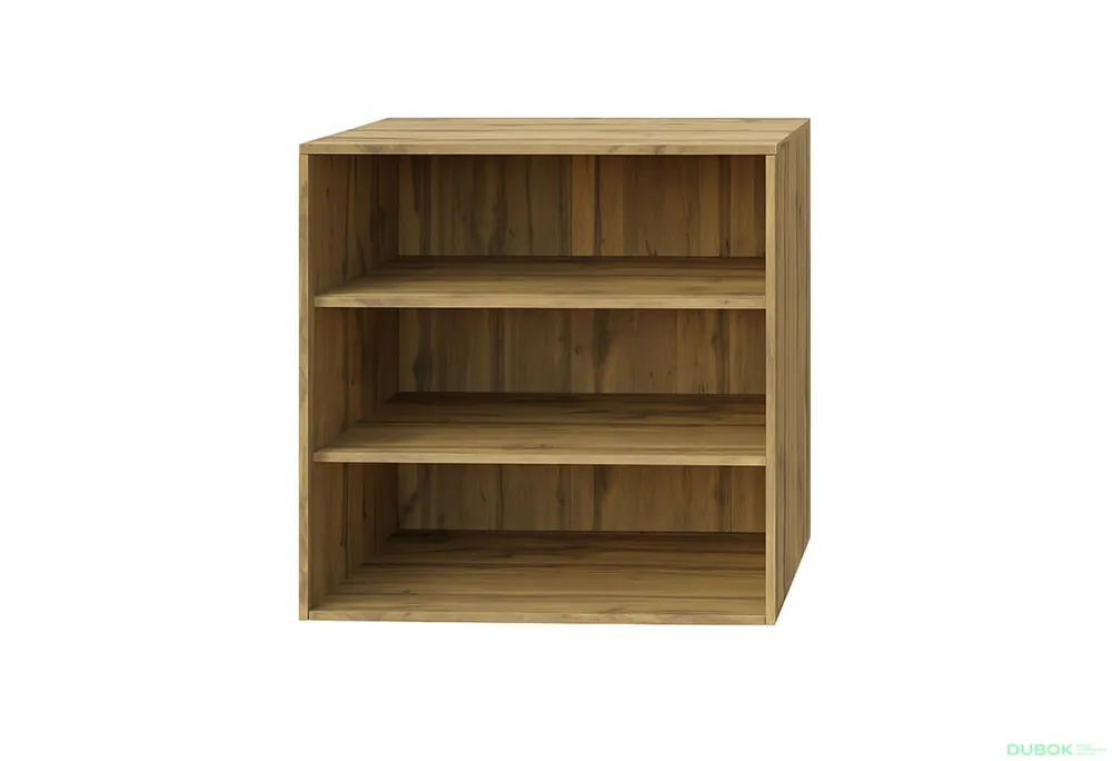 Akce Komoda 2D 80 cm dub apalačský / toffee Space