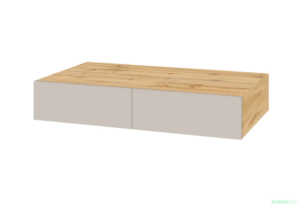 Výprodej Psací stůl 100 cm dub apalačský / kašmír Space