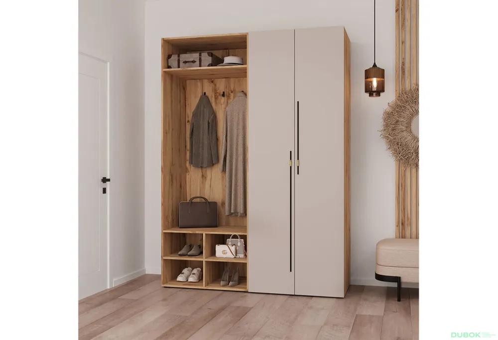 Rychlé Dodání Předsíň 160 cm dub appalačský / kašmír Space