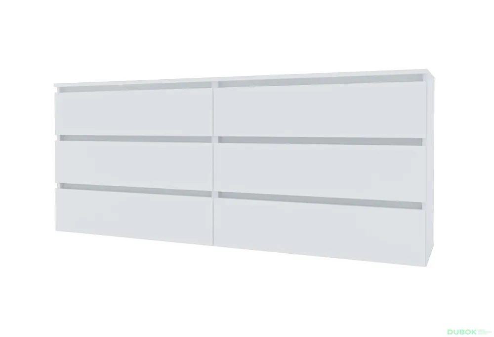 Komoda K760/1800/2x3Z nymfea alba Idea Dokud Zásoby Vydrží