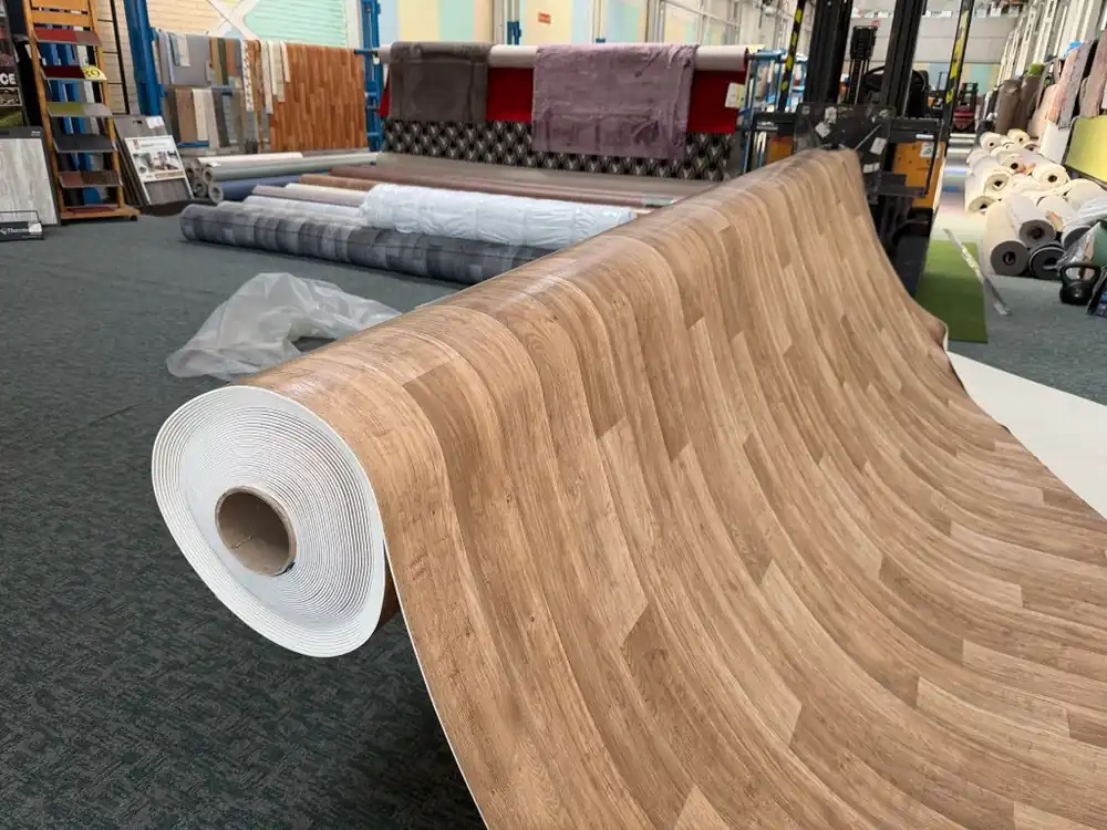 Nejlepší Cena Zbytek PVC - Feelings Chalet Oak 66 3,75 x 3,50m II.jakost