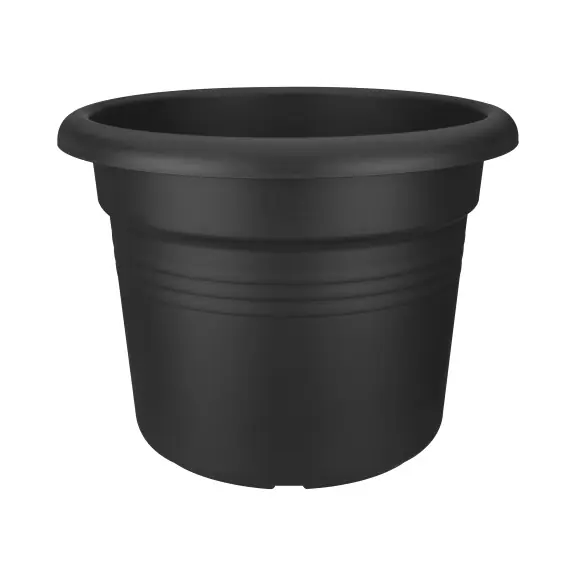 Dokud Zásoby Vydrží Velký květináč Elho Green Basics Cilindro living black 30 cm