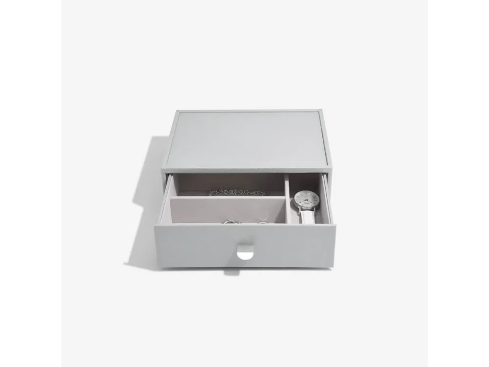 Box na hodínky Stackers Pebble Grey Classic Accessory Drawer šedá Objednat Nyní