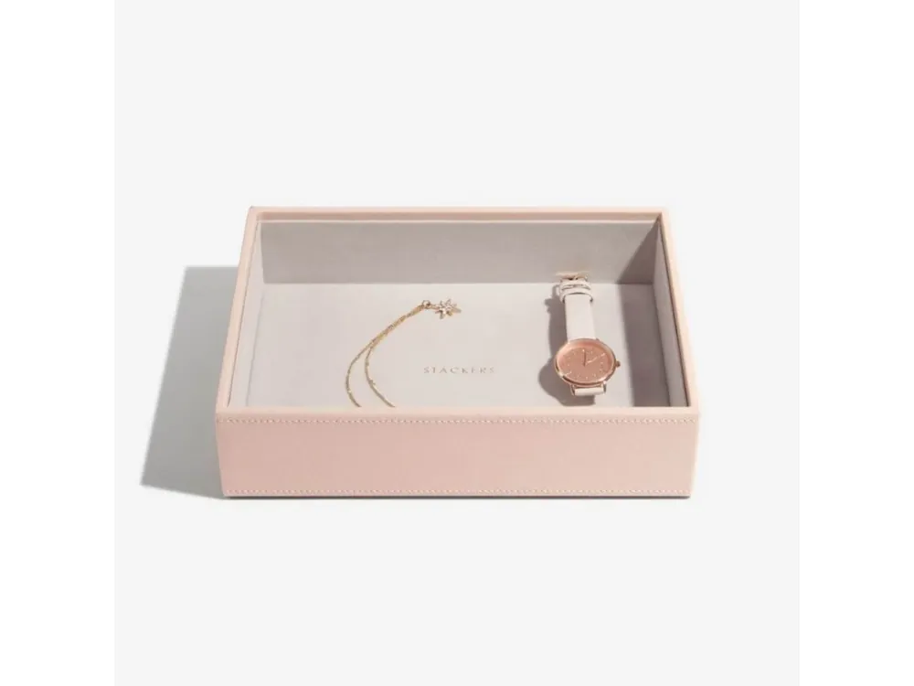 Box na šperky Stackers Blush Chunky růžová Zlevněný