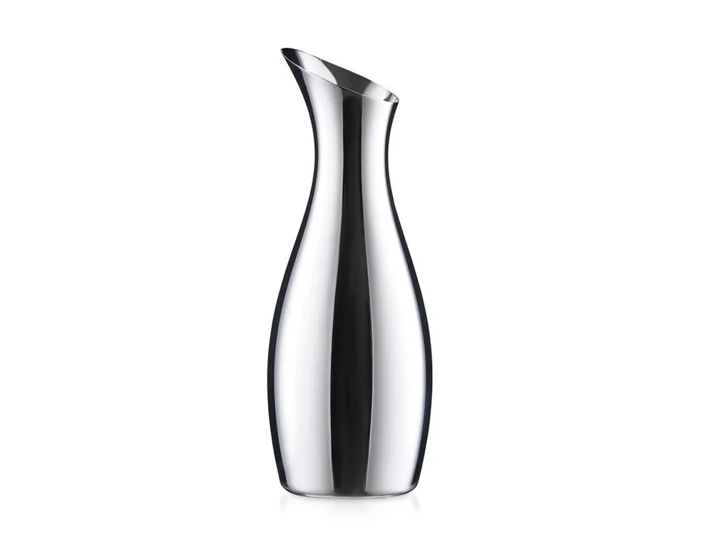 Akce Karafa na vodu Zone Denmark Rocks 1,0l Polished Steel Stříbrná