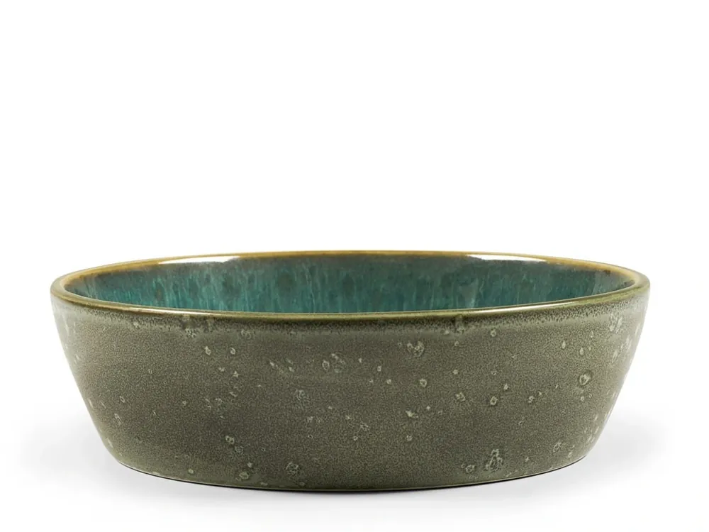 Autentický Hluboký talíř na polévku Bitz Soup Bowl 18 cm Green/Green zelená