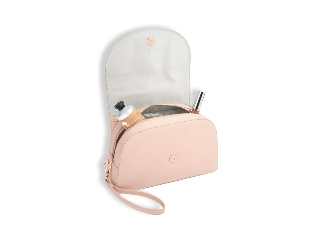 Odeslání Ihned Kosmetická taška na make-up Stackers Wraparound Makeup Bag Blush růžová
