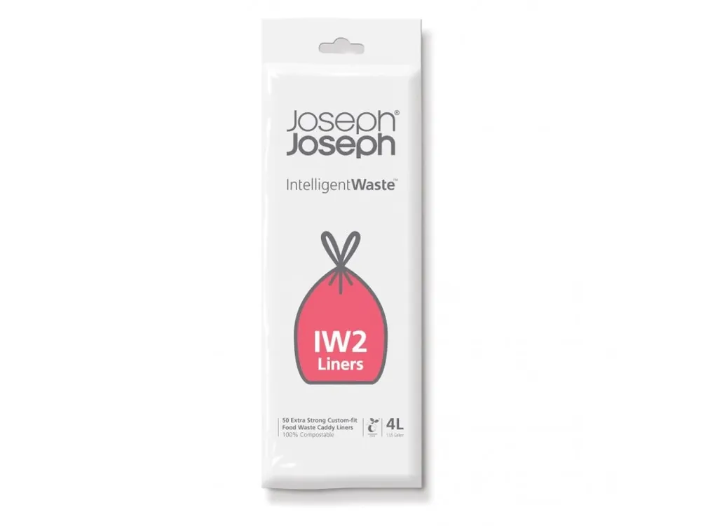 Akce Kompostovatelné sáčky na bioodpad Joseph Joseph IW2 4L White Food Waste Caddy