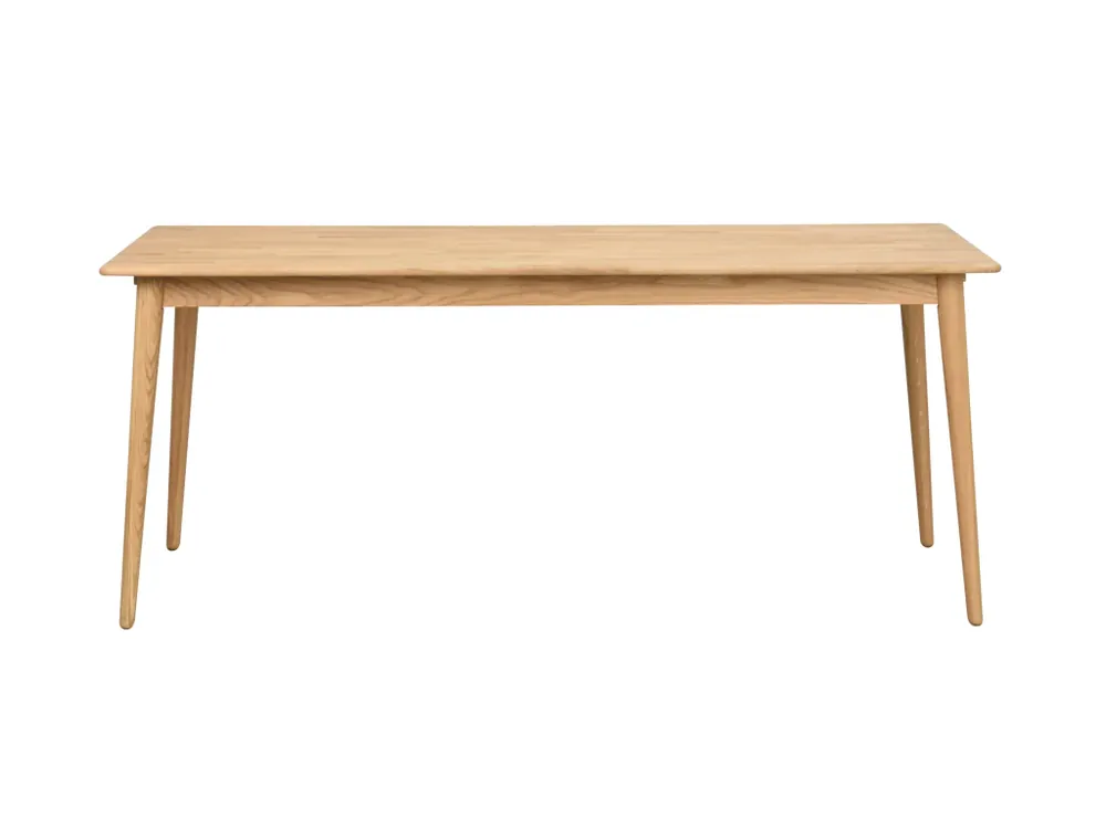 Jídelní stůl z masivního dubu Rowico Home TYLER Oak, 180x90 cm dub, přírodní Kup Teď