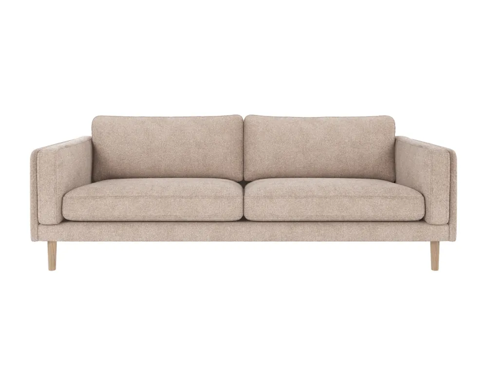 Třímístná pohovka Rowico Home BRADEN 216x87x78 cm světlé béžová Výprodej